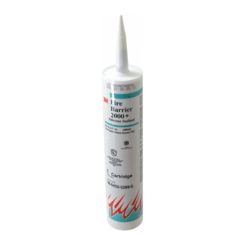 Main product image of Gray, Fire Barrier Silicone Sealant 2000+, 10.3 fl oz Cartridge