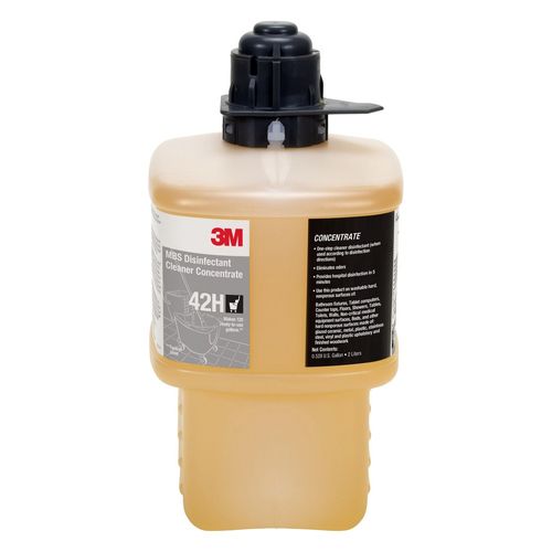 Main product image of 2 Liter, MBS Disinfectant Cleaner Concentrate 42H, Gray Cap (Pack of 6)
