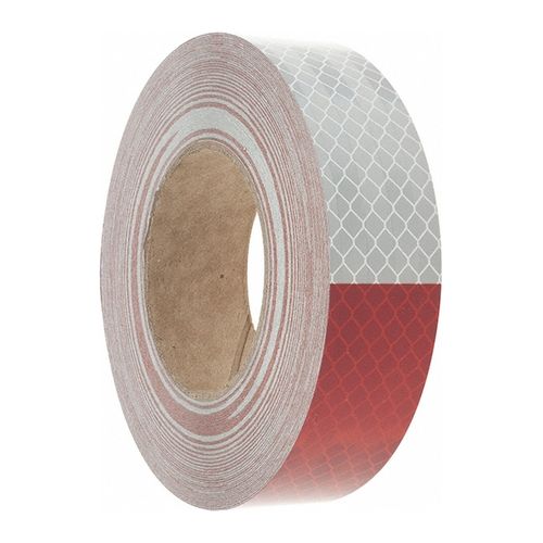 Main product image of 1.5" x 50 yd, Flexible Prismatic Conspicuity Markings 913-326NL Red/White