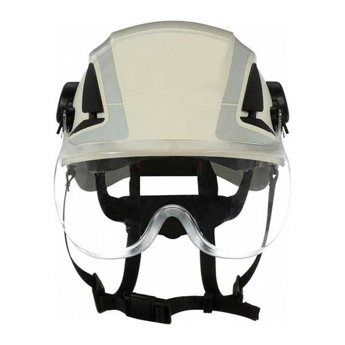 Main product image of X5-SV01 Short Visor for X5000 Safety Hard Hat, Clear Anti-Fog Anti-Scratch Polycarbonate, ANSI