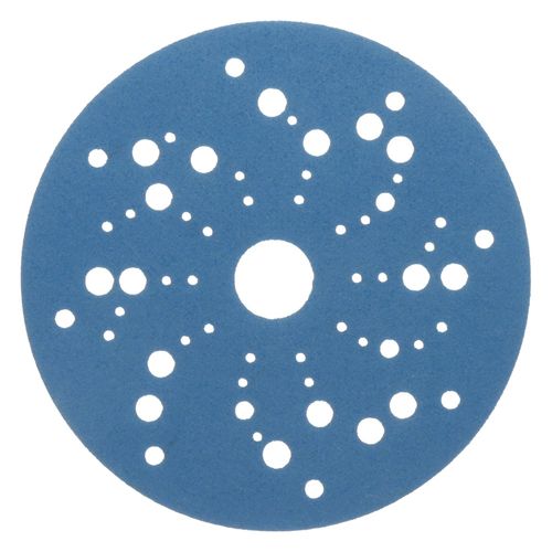 Main product image of 5", Hookit Blue Abrasive Disc 321U, 36165, 320 Grit, Multi-hole (Pack of 50)