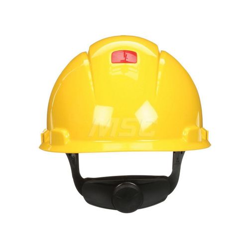 Main product image of Construction High Visibility & Impact Resistant Full Brim Type 1 Class C 4-Point Suspension Hard Hat Yellow Vented, 7100239986