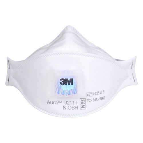 Main product image of Aura Particulate Respirator 9211+, N95 (Pack of 10)