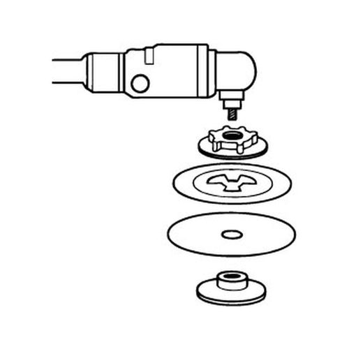 Main product image of Abrasive Disc Face Plate 12,000 RPM