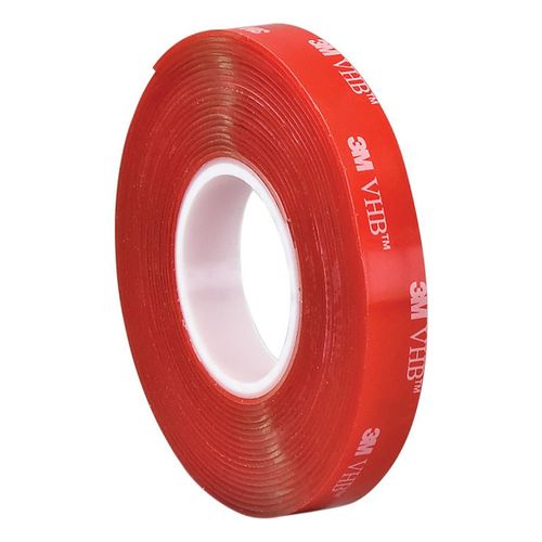 Main product image of 1" x 5 yd Long, 40 mil Thick, Acrylic Adhesive, Double-Sided Acrylic Tape (Clear)