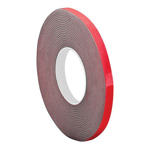 Main product image of 1/2" x 5 yd Long, 45 mil Thick, Acrylic Adhesive, Double-Sided Foam Tape (Black)