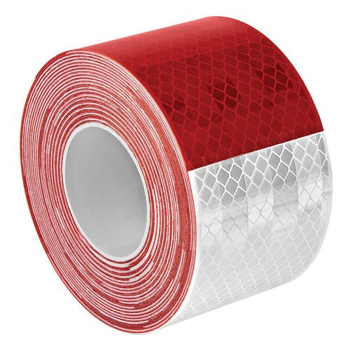 Main product image of 2" x 30 Ft. Red Dot Conspicuity Tape,  Reflective Sheeting