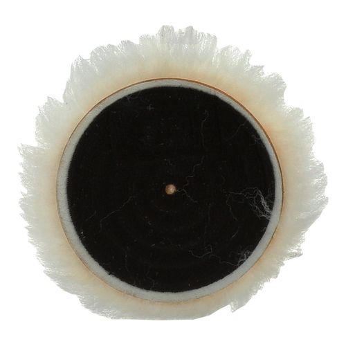 Main product image of 3" Diam Lambswool Bonnet Pad 25/32" Pile Hook & Loop Attachment, 7000000579