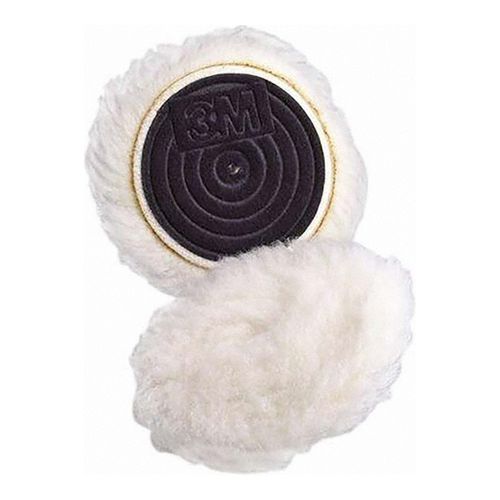 Main product image of 3" Diam Wool Bonnet Pad 15/16" Pile Hook & Loop Attachment, 7000000598
