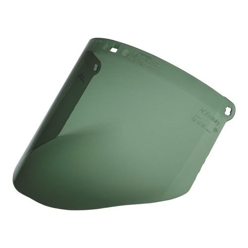 Main product image of Face Shield Window, Green, 0.08" Thick, ANSI Z87.1/CSA Z94.3, 7000002340