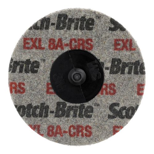 Main product image of 3" Non-Woven Aluminum Oxide Quick-Change Disc Roloc TR, Tan, 7000028470