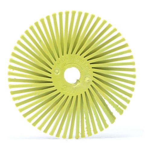 Main product image of 3", 3/8" Center Hole, Radial Bristle Brush, 7000046182