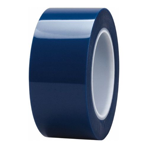 Main product image of 1" Wide, 72 yd Long, 2.4 mil Thick, Blue Polyester Film, Silicone Adhesive, Masking Tape, 7000049778