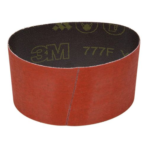 Main product image of 3-1/2" x 15-1/2" Long 120 Grit Ceramic Abrasive Belt Series 777F, 7000118390