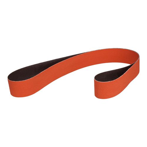 Main product image of 2" x 48" Long 80 Grit Ceramic Abrasive Belt Series 777F, 7000118455