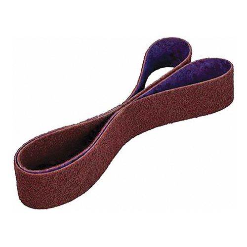 Main product image of 3/4" x 18" Long Alum. Oxide Coarse Non-Woven Abrasive Belt Series DF-BL, 7000121140