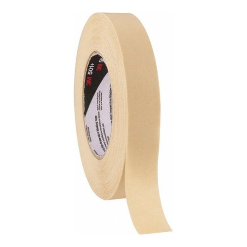 Main product image of 24 mm x 55 m, Tan, Masking Tape, 7.3 mil, 7000138486
