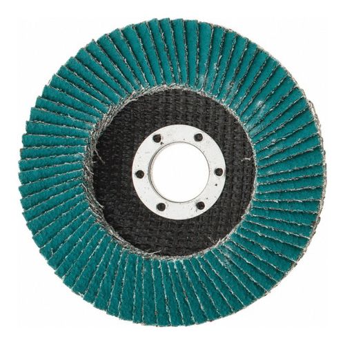 Main product image of 7/8" Hole, 40 Grit, Zirconia Alumina, Type 27 Coated, Coarse Grade, Cloth-Backed, 13,300 RPM, Flap Disc, 7000144120