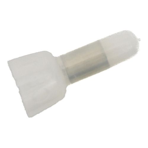 Main product image of Fully Insulated Nylon, Crimp-On Connection Butt Splice Terminal, Clear (0.83" OAL), 7010349631
