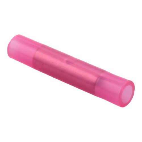 Main product image of Fully Insulated Nylon, Crimp-On Connection Butt Splice Terminal, Red, 7010351112