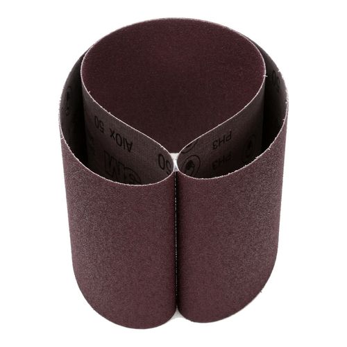 Main product image of 6" Width, 150 Grit, Alum. Oxide Coated, X Weighted, Series 241D, Abrasive Belt, 7010361734