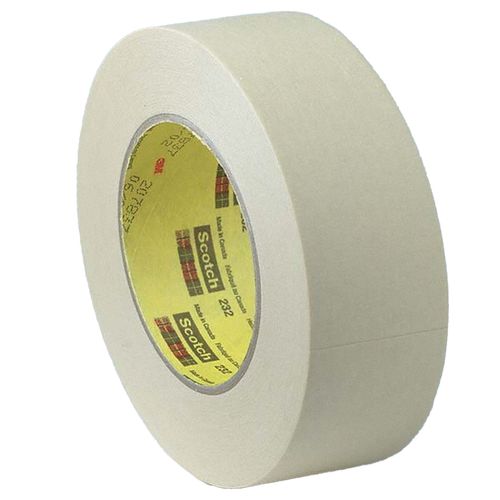 Main product image of 9 mm x 55 m, Tan, Masking Tape, 6.3 mil, 7010373300