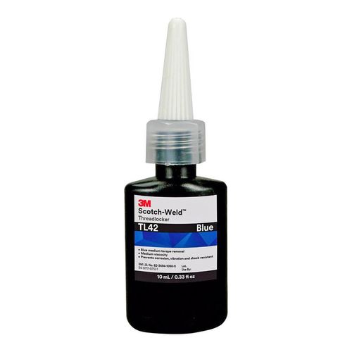 Main product image of Scotch-Weld TL42 Threadlocker, Blue, 10 mL Bottle, 7100039190