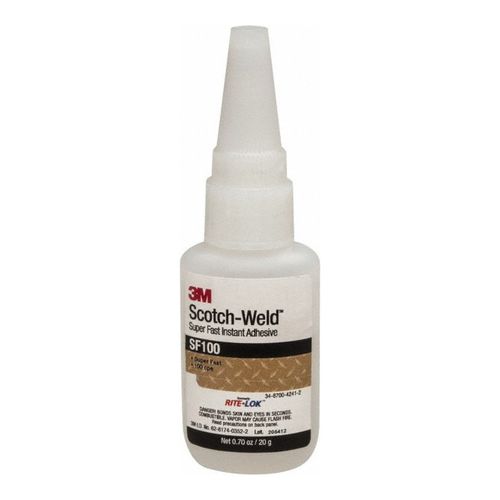 Main product image of 0.71 oz Bottle, Clear, Adhesive Glue (3 to 30 sec Working Time), 7100039206
