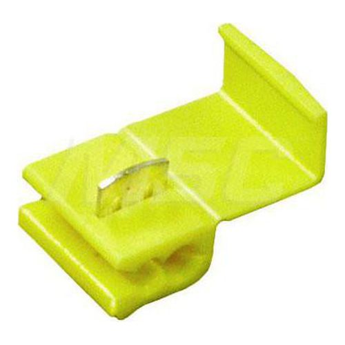 Main product image of 10 AWG, IDC, Tap/Run Quick Splice Connector, 4-Wire, Yellow, 7100175088