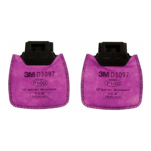 Main product image of Organic Vapor/P100 Facepiece Filter Cartridge, Particulates TC-84A-8439, Magenta, 7100213150