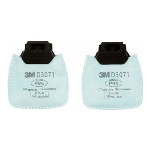 Main product image of Particulates TC-84A-8438, Blue, Facepiece Filter, 7100213358