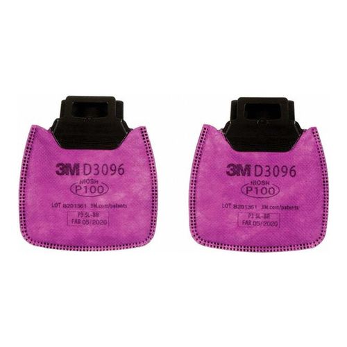 Main product image of Acid Gas/P100 Facepiece Filter Cartridge, Particulates TC-84A-8439, Magenta, 7100213425