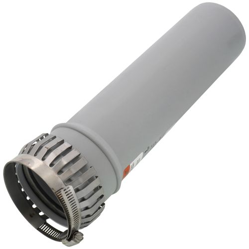 3" x 12" PolyPro Single Wall Straight Pipe w/ Locking Clamp