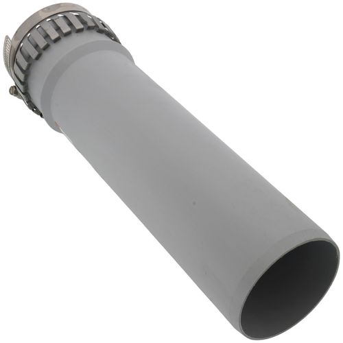 3" x 12" PolyPro Single Wall Straight Pipe w/ Locking Clamp