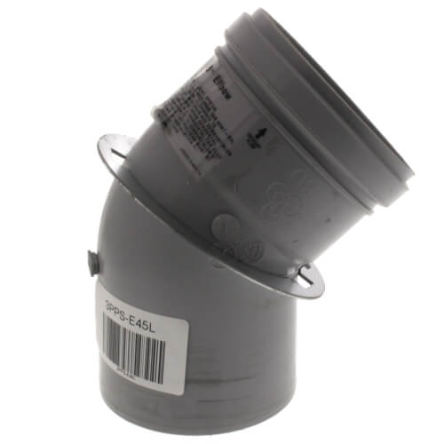 3" PolyPro 45° Elbow w/ LB2