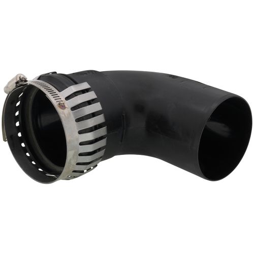 3" PolyPro 90° Black UV Resistant Elbow w/ LB2
