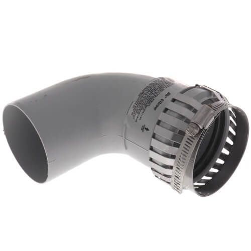 3" PolyPro 90° Elbow w/ Locking Clamp