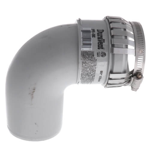 3" PolyPro 90° Elbow w/ Locking Clamp