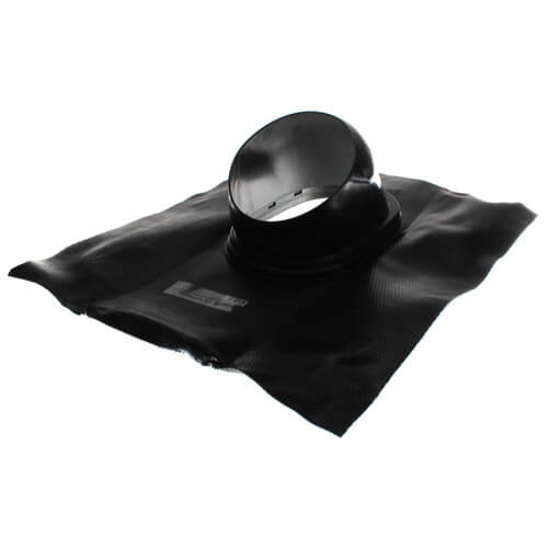Main product image of 3" x 5" Adjustable Black Roof Flashing 5/12 - 12/12 Pitch