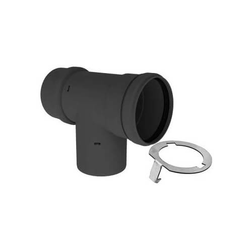 Main product image of 3" PolyPro Black UV Resistant Tee w/ LB2