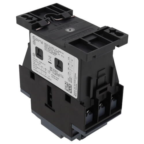 Main product image of 3 Pole, 12 Amp, 1NO/1NC, 24V Power Contactor