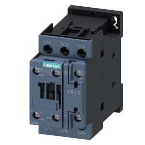 Main product image of 3 Pole, 38A, 18.5kW, 1 NO/NC, 24V Power Contactor