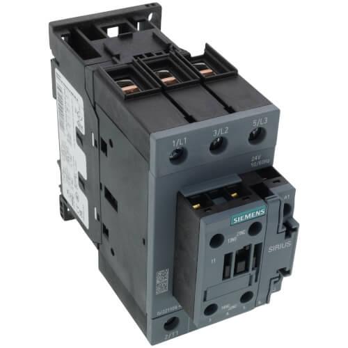 Main product image of 3 Pole, 65 Amp, 1NO/1NC, 24V Power Contactor