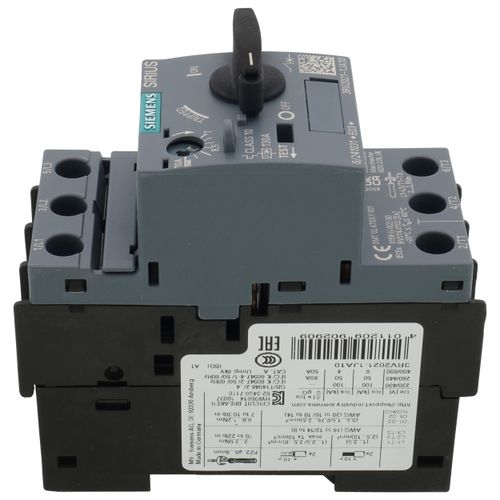 Main product image of Motor Protection Circuit Breaker, 3 Poles, Thermal Overload, AC-3, Class 10 (7-10A, 690V)