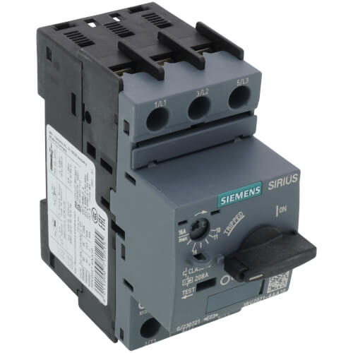Main product image of Motor Protection Circuit Breaker, 3 Poles, Thermal Overload, AC-3, Class 10 (10-16A, 690V)
