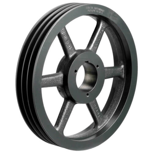 Main product image of 3 Groove Gripbelt Split Taper Sheave, A, B Belt, 12.75" OD