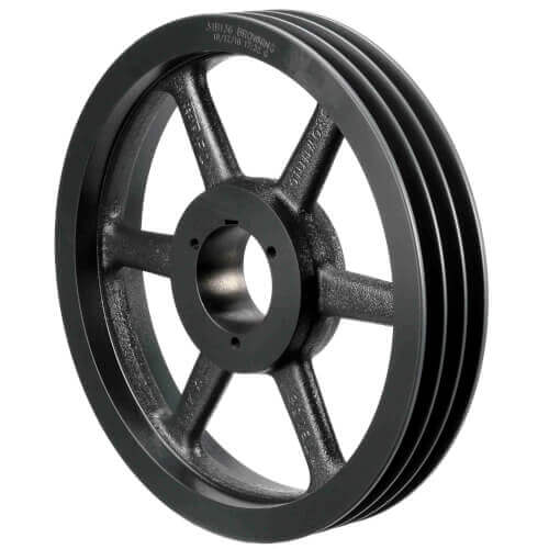 Main product image of 3 Groove Gripbelt Split Taper Sheave, A, B Belt, 13.95" OD