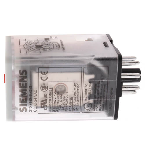 Main product image of 24V DPDT 12A 8 Pin Relay
