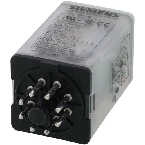Main product image of 120V DPDT 8 Pin Socket Relay (16A)