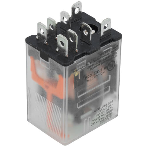 24V DPDT 8 Pin Plug In Relay (15A)